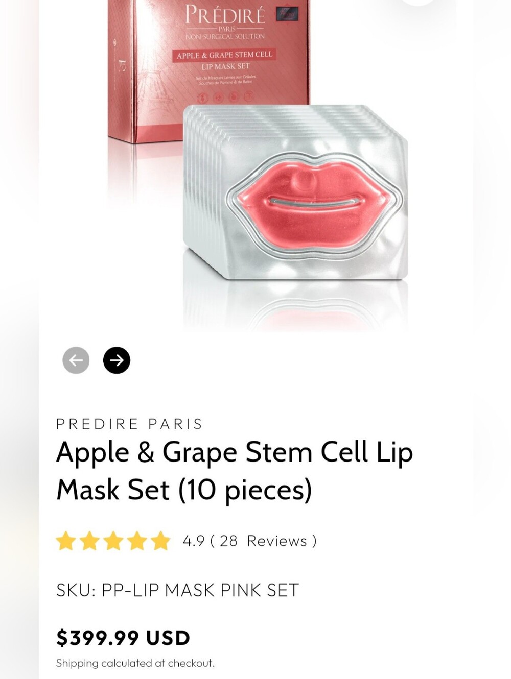 Predire: Stem Cells Lip Mask (1 BOX:10PCS)